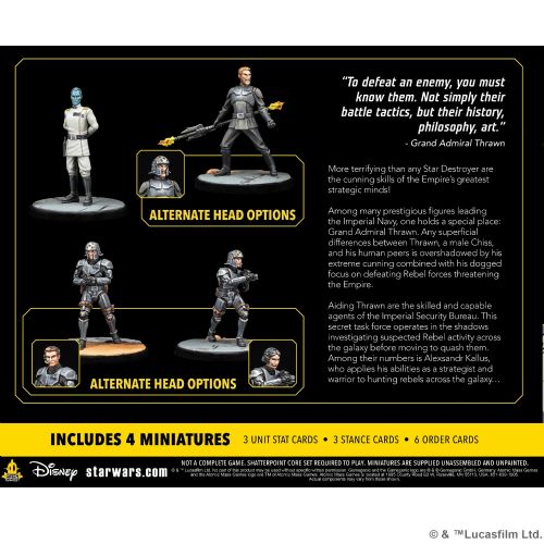 Star Wars Shatterpoint Not Accepting Surrenders Grand Admiral Thrawn Squad Pack